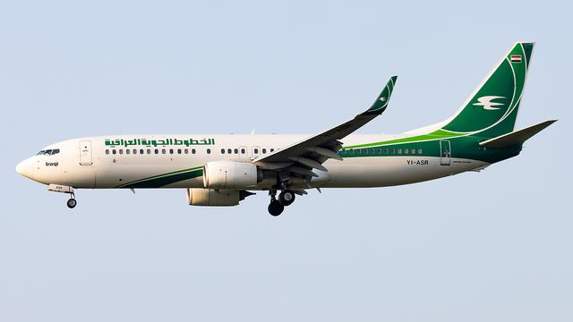 YI-ASR:Boeing 737-800:Iraqi Airways